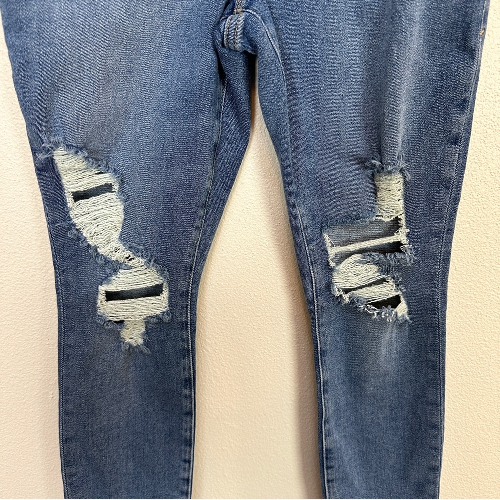 Good American Denim Skinny Sculpting Good Legs Crop Jeans Indigo Womens Sz 6 NEW - Picture 4 of 7